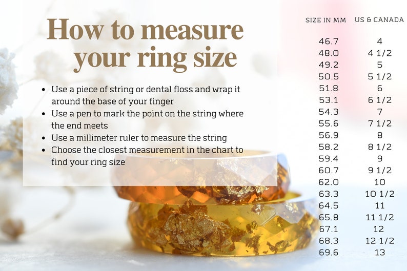 Emerald Green Faceted Resin Ring With Gold Flakes - Lightweight Ring - Unconventional Stacking Ring - Resin Jewelry